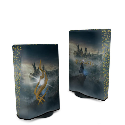 Capa PS5 Fat Anti Poeira Vertical - Hogwarts Legacy