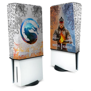 Capa Anti Poeira PS5 Fat Vertical - Mortal Kombat 1