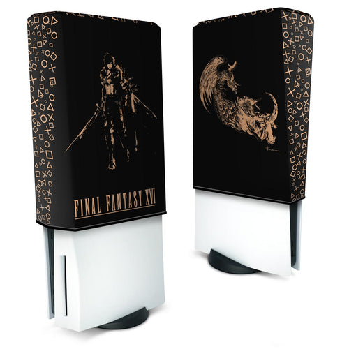 Capa Anti Poeira PS5 Fat Vertical - Final Fantasy XVI Edition