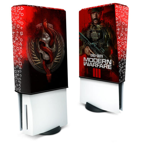 Capa Anti Poeira PS5 Fat Vertical - Call Of Duty Modern Warfare III