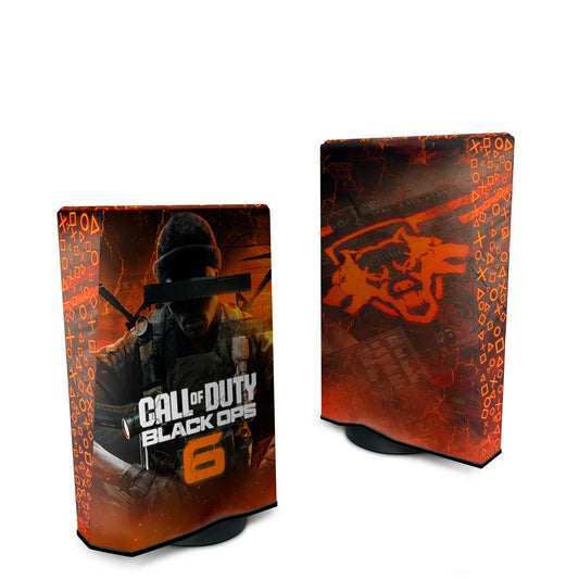 Capa PS5 Fat Anti Poeira Vertical - Call of Duty Black Ops 6