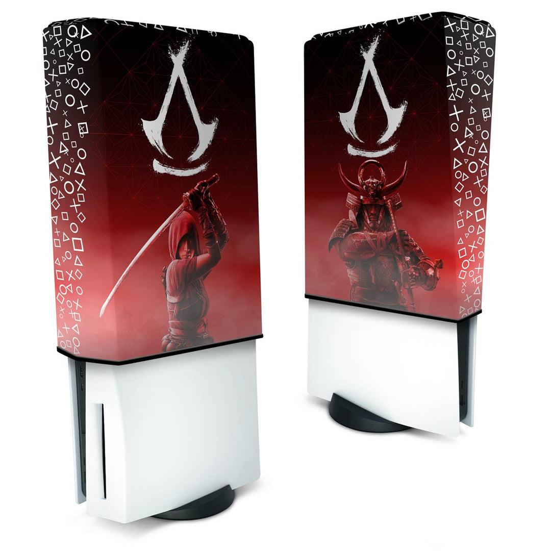 Capa Anti Poeira PS5 Fat Vertical - Assassin's Creed Shadows