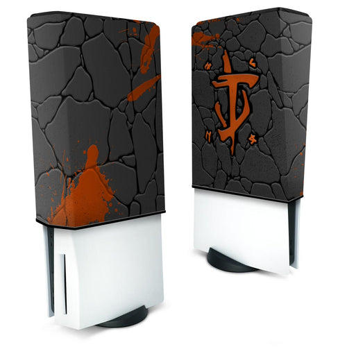 Capa Anti Poeira PS5 Fat Vertical - Doom: The Dark Ages