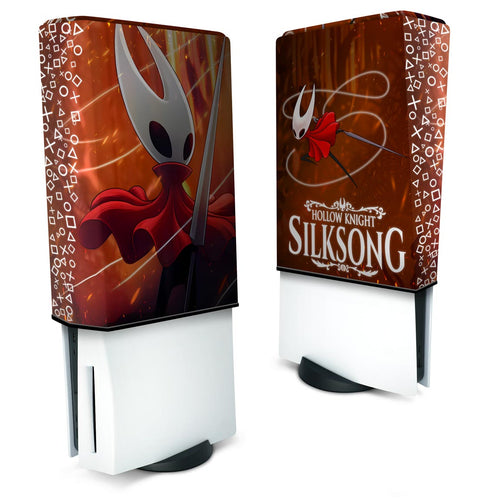 Capa Anti Poeira PS5 Fat Vertical - Hollow Knight: Silksong