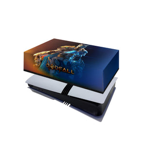 Capa Anti Poeira PS5 Pro Horizontal - Godfall - Pop Arte Skins