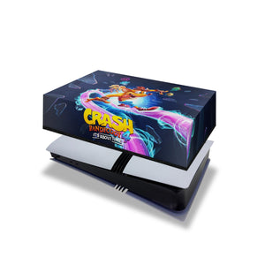 Capa Anti Poeira PS5 Pro Horizontal - Crash Bandicoot 4 - Pop Arte Skins - foto 4