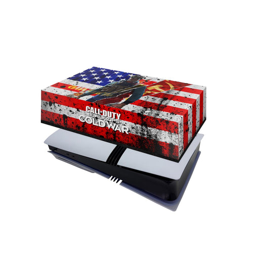 Capa Anti Poeira PS5 Pro Horizontal - Call Of Duty Cold War
