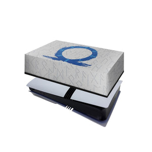 Capa Anti Poeira PS5 Pro Horizontal - God Of War Ragnarok - Pop Arte Skins