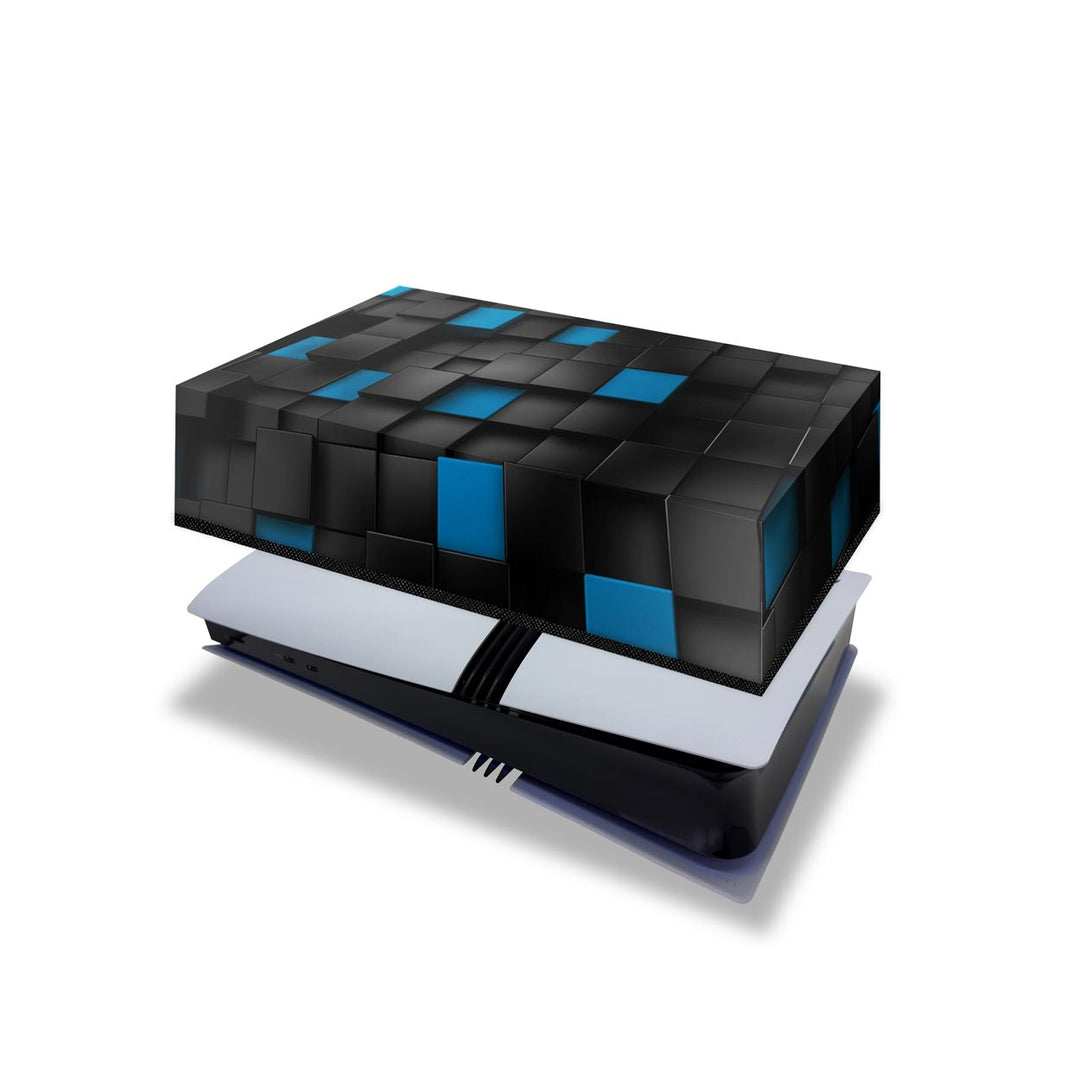 Capa Anti Poeira PS5 Pro Horizontal - Cubos - Pop Arte Skins - foto 4