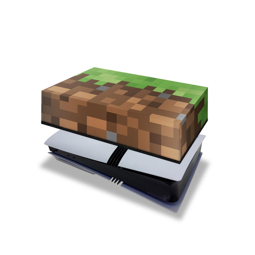 Capa Anti Poeira PS5 Pro Horizontal - Minecraft - Pop Arte Skins
