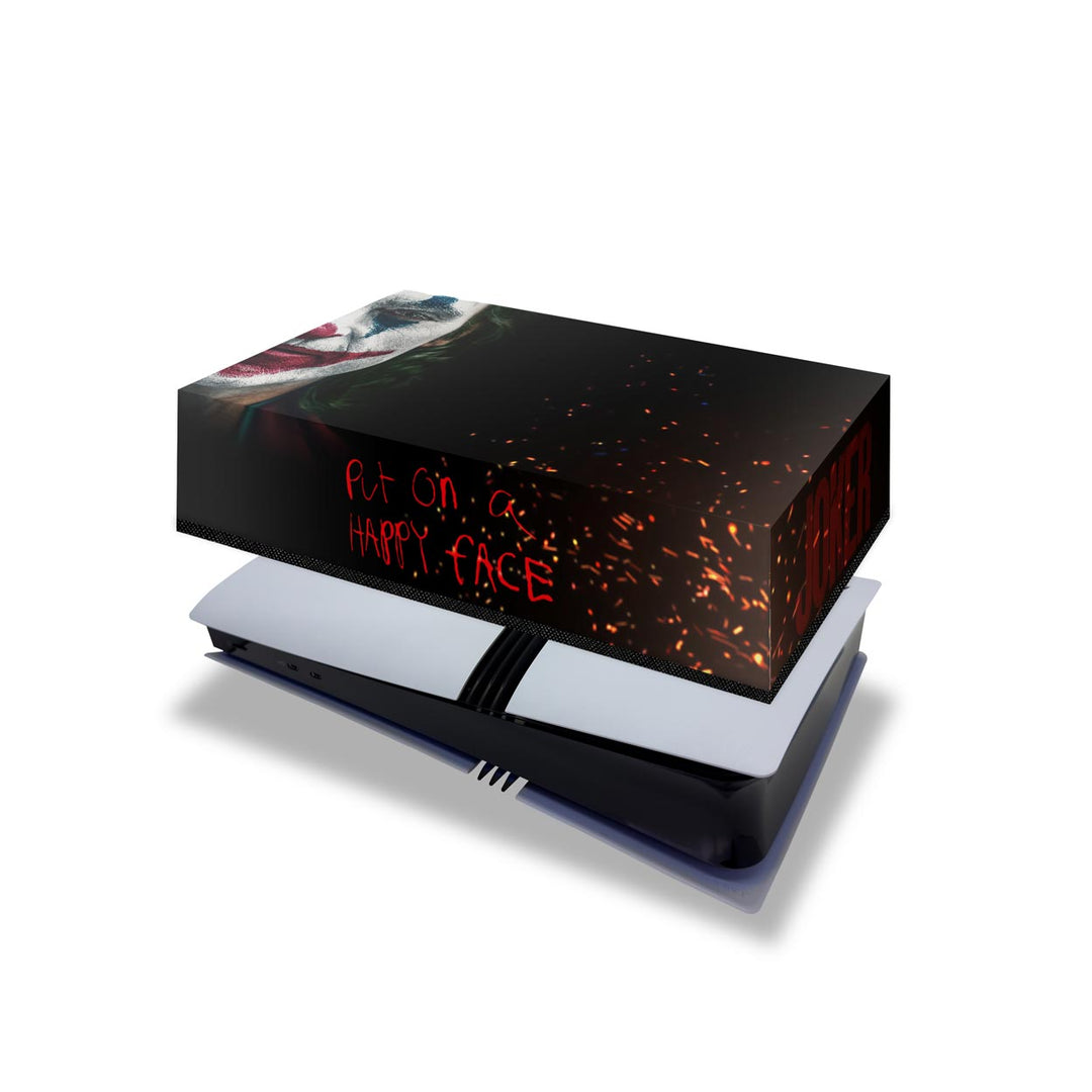 Capa Anti Poeira PS5 Pro Horizontal - Joker Filme - Pop Arte Skins - foto 4