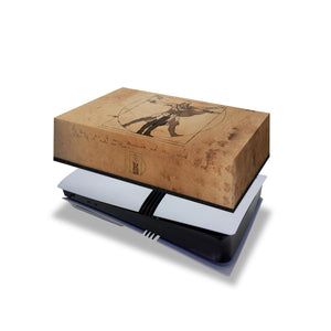 Capa Anti Poeira PS5 Pro Horizontal - Assassin’S Creed Vitruviano - Pop Arte Skins