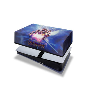 Capa Anti Poeira PS5 Pro Horizontal - Vingadores Ultimato Endgame - Pop Arte Skins - foto 4