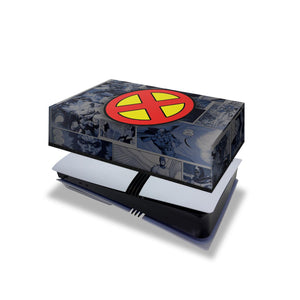 Capa Anti Poeira PS5 Pro Horizontal - X-Men Comics - Pop Arte Skins