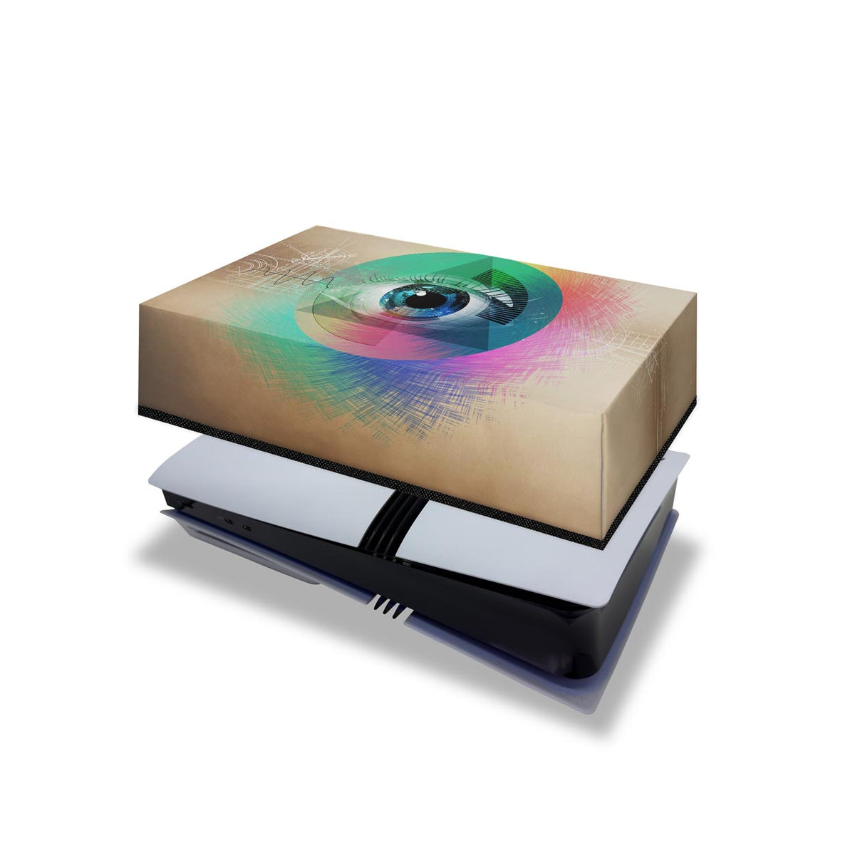 Capa Anti Poeira PS5 Pro Horizontal - Abstrato #89