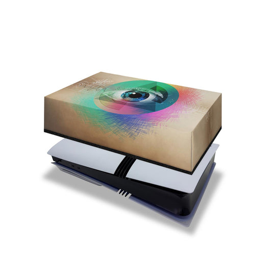 PS5 Pro Capa Anti Poeira Horizontal - Abstrato #89