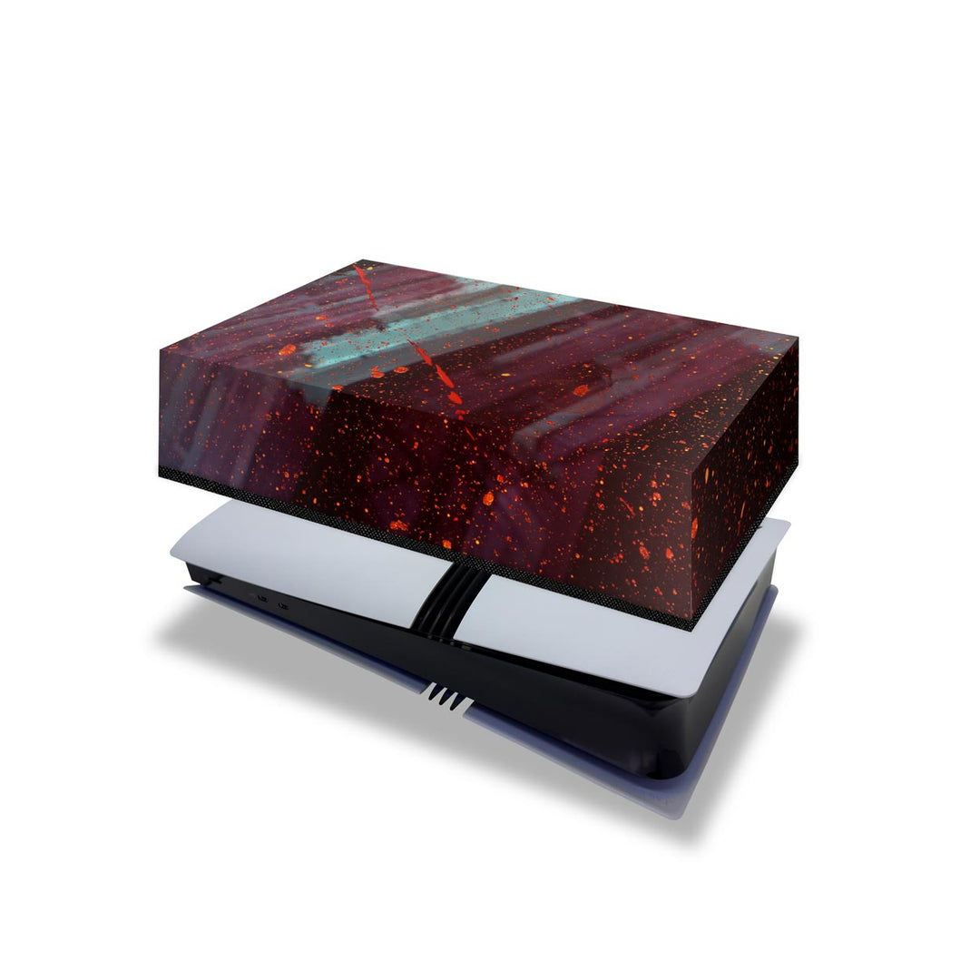 Capa Anti Poeira PS5 Pro Horizontal - Abstrato #100 - Pop Arte Skins - foto 4