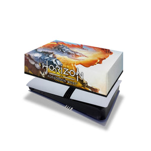 Capa Anti Poeira PS5 Pro Horizontal - Horizon Forbidden West - Pop Arte Skins - foto 4