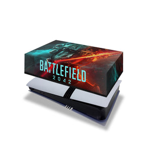 Capa Anti Poeira PS5 Pro Horizontal - Battlefield 2042 - Pop Arte Skins - foto 4