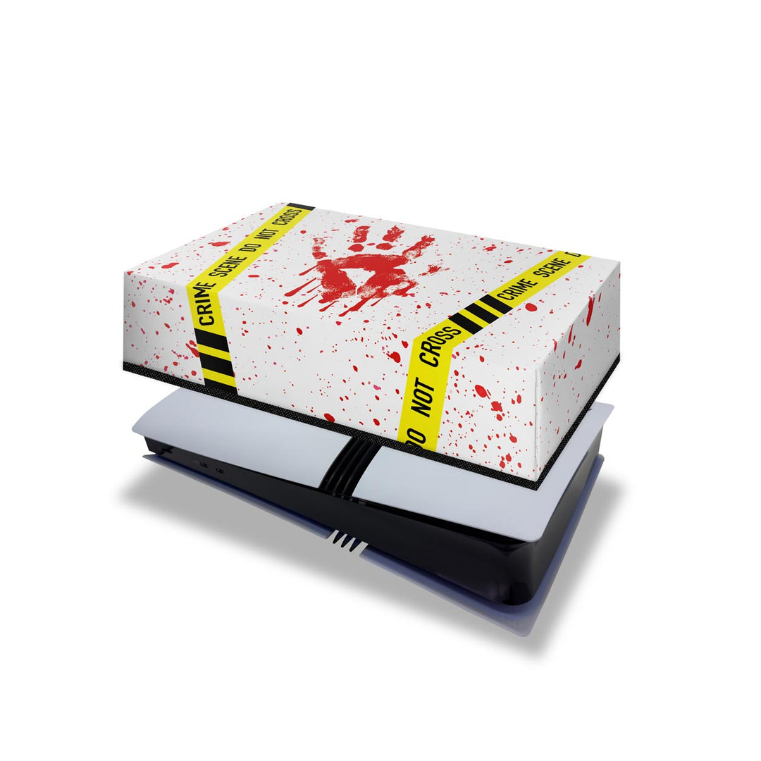 Capa Anti Poeira PS5 Pro Horizontal - Cena De Crime Scene - Pop Arte Skins - foto 4