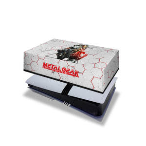 Capa Anti Poeira PS5 Pro Horizontal - Metal Gear Solid - Pop Arte Skins