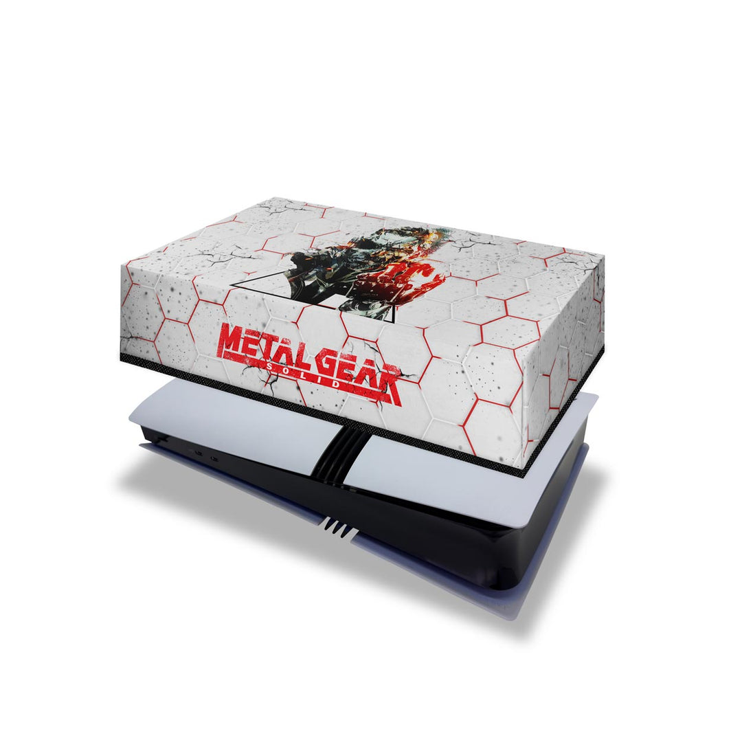 Capa Anti Poeira PS5 Pro Horizontal - Metal Gear Solid - Pop Arte Skins - foto 4