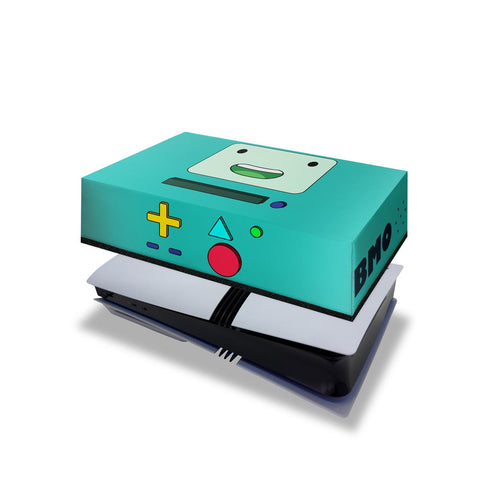 Capa Anti Poeira PS5 Pro Horizontal - BMO Hora de Aventura