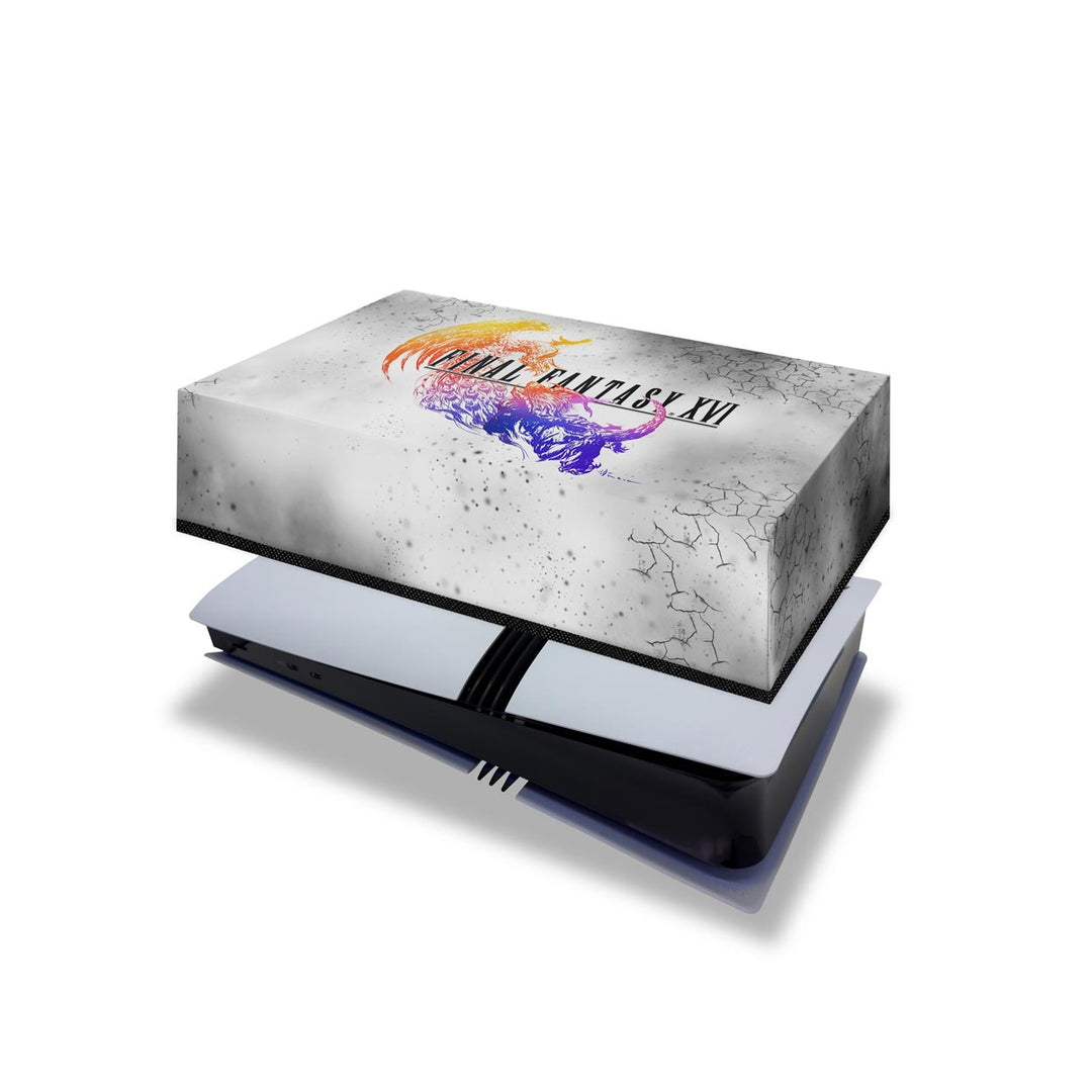 Capa Anti Poeira PS5 Pro Horizontal - Final Fantasy XVI - Pop Arte Skins - foto 4