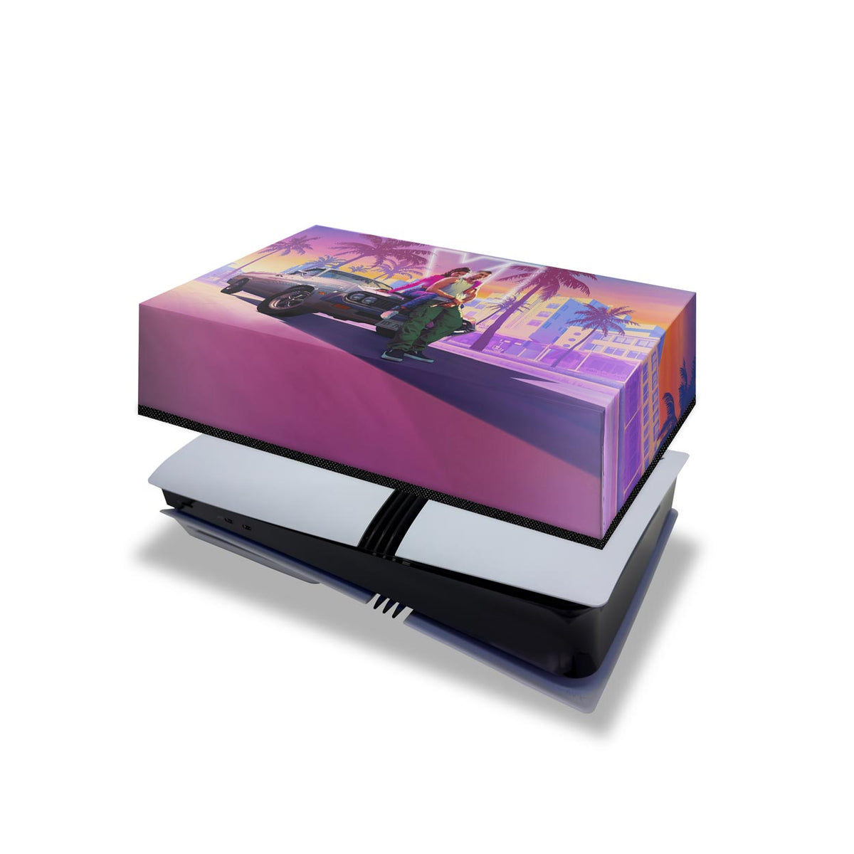 Capa Anti Poeira PS5 Pro Horizontal - GTA 6 VI