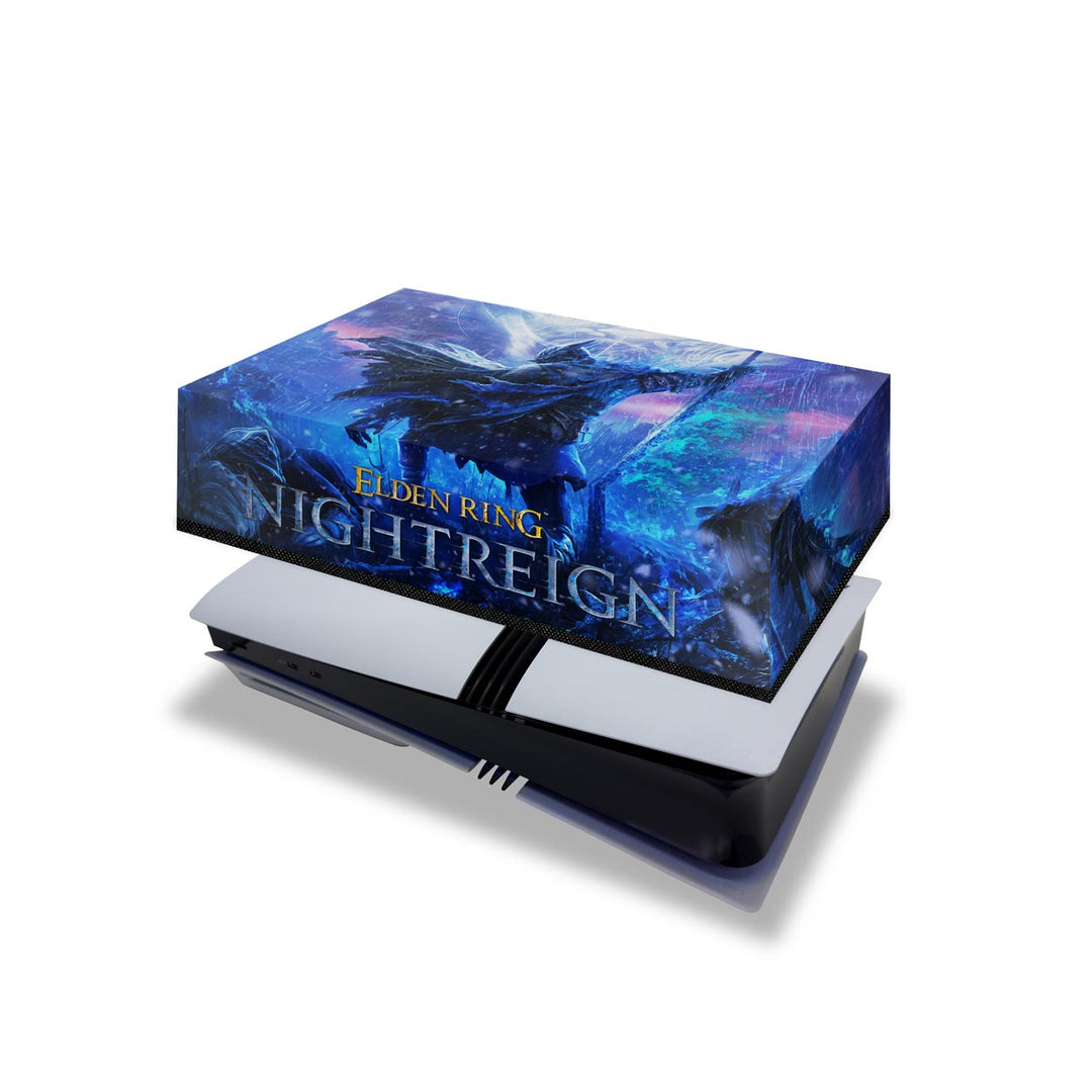 Capa Anti Poeira PS5 Pro Horizontal - Elden Ring Nightreign - Pop Arte Skins