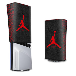 Capa Anti Poeira PS5 Pro Vertical - Jordan Flight - Pop Arte Skins