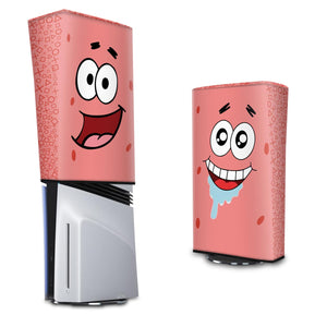 Capa Anti Poeira PS5 Pro Vertical - Patrick - Pop Arte Skins