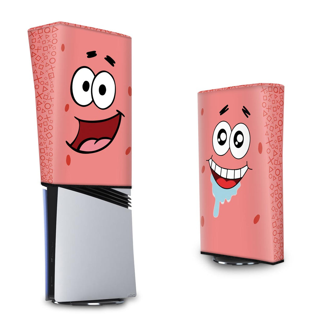 Capa Anti Poeira PS5 Pro Vertical - Patrick - Pop Arte Skins - foto 3