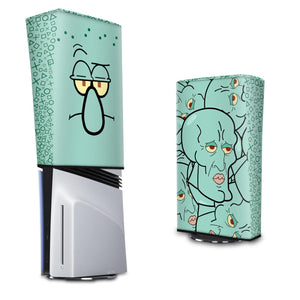 Capa Anti Poeira PS5 Pro Vertical - Lula Molusco - Pop Arte Skins