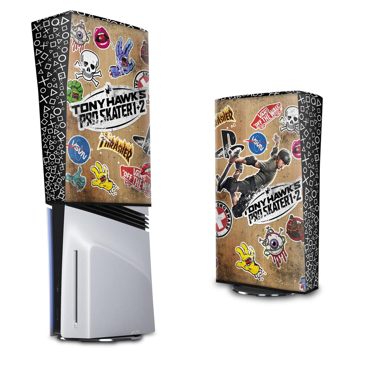 Capa Anti Poeira PS5 Pro Vertical - Tony Hawk's Pro Skater