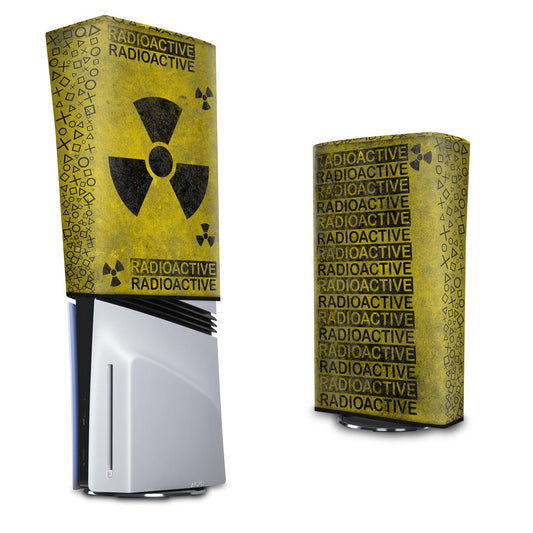 PS5 Pro Capa Anti Poeira Vertical - Radioativo