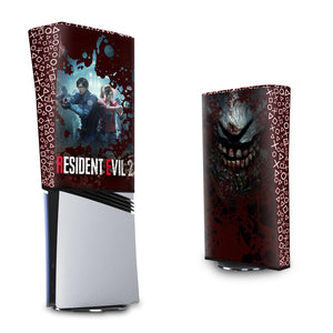Capa Anti Poeira PS5 Pro Vertical - Resident Evil 2 Remake - Pop Arte Skins - foto 3