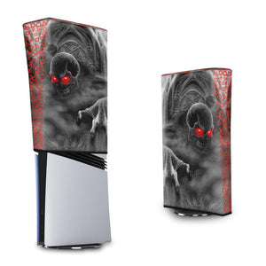 Capa Anti Poeira PS5 Pro Vertical - Caveira Skull - Pop Arte Skins - foto 3