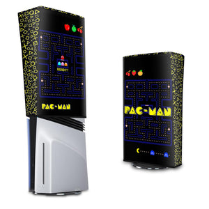 Capa Anti Poeira PS5 Pro Vertical - Pac Man - Pop Arte Skins