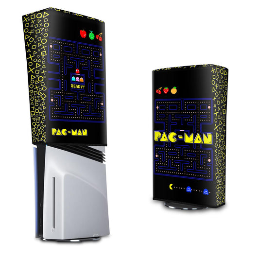 PS5 Pro Capa Anti Poeira Vertical - Pac Man