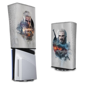Capa Anti Poeira PS5 Pro Vertical - The Witcher 3 - Pop Arte Skins