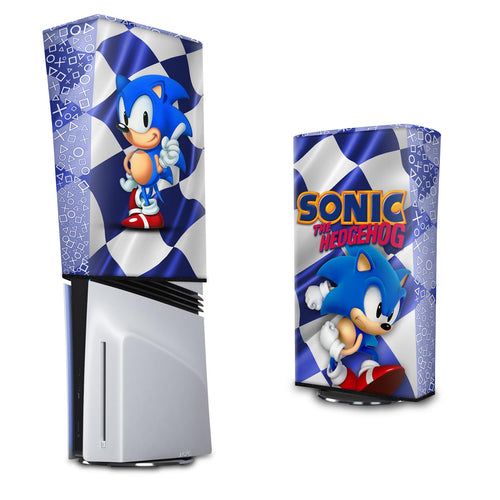 Capa Anti Poeira PS5 Pro Vertical - Sonic