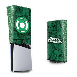 Capa Anti Poeira PS5 Pro Vertical - Lanterna Verde Comics - Pop Arte Skins - foto 3
