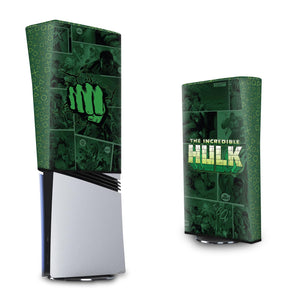 Capa Anti Poeira PS5 Pro Vertical - Hulk Comics - Pop Arte Skins - foto 3