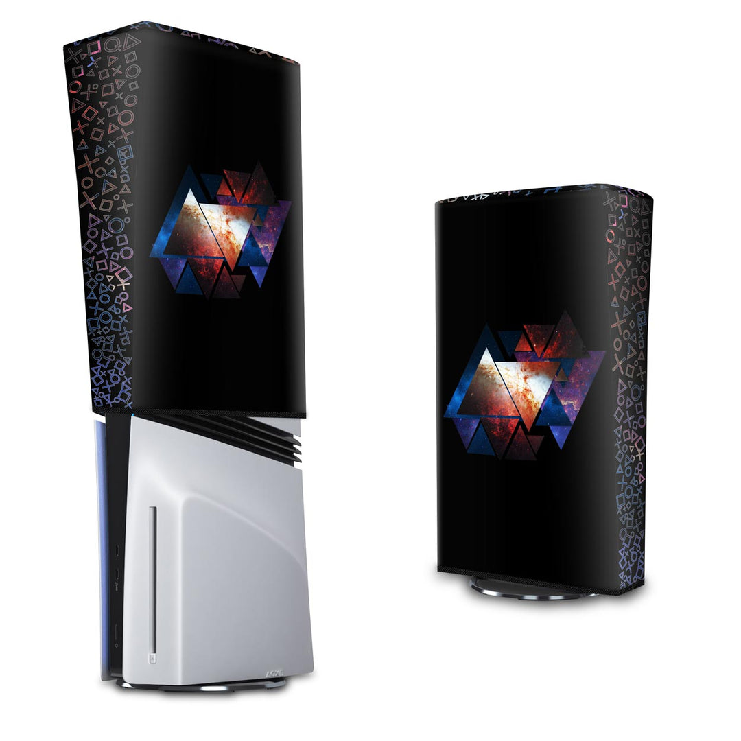 Capa Anti Poeira PS5 Pro Vertical - Abstrato #90 - Pop Arte Skins