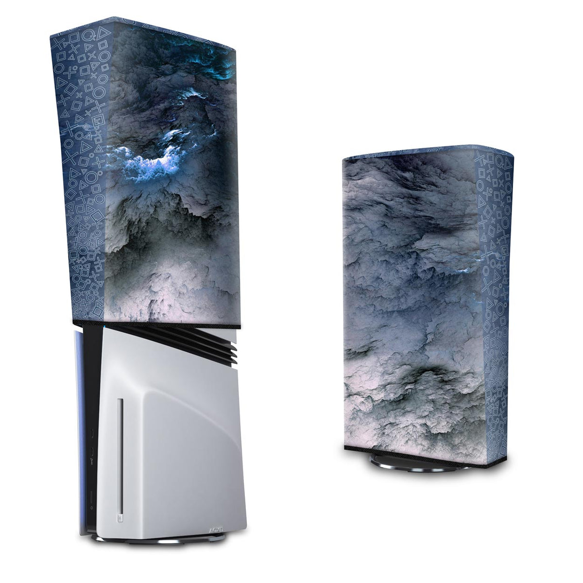 PS5 Pro Capa Anti Poeira Vertical - Abstrato #91
