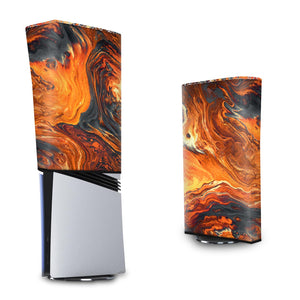 Capa Anti Poeira PS5 Pro Vertical - Abstrato #95 - Pop Arte Skins - foto 3