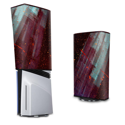 PS5 Pro Capa Anti Poeira Vertical - Abstrato #100