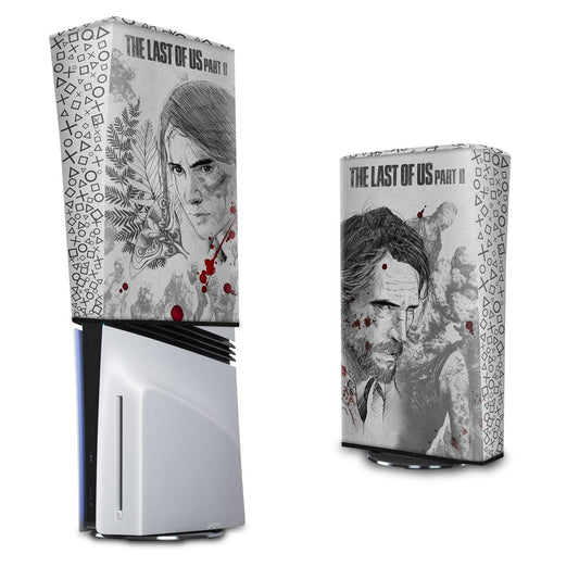 Capa Anti Poeira PS5 Pro Vertical - The Last Of Us Part II