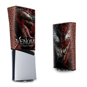 Capa Anti Poeira PS5 Pro Vertical - Venom Tempo de Carnificina - Pop Arte Skins - foto 3